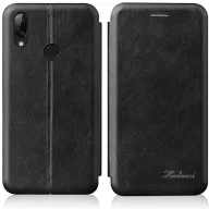   Apple iPhone 11 Pro Max, Oldalra nyíló tok, stand, Wooze Protect And Dress Book, fekete