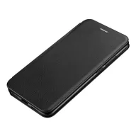   Apple iPhone 11 Pro Max, Oldalra nyíló tok, stand, Wooze Protect And Dress Book, fekete