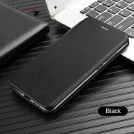   Apple iPhone 11 Pro Max, Oldalra nyíló tok, stand, Wooze Protect And Dress Book, fekete