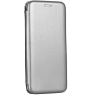   Apple iPhone 13 Pro, Oldalra nyíló tok, stand, Forcell Elegance, szürke