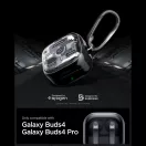 Spigen Ultra Hybrid Samsung Galaxy Buds 4 / Buds 4 Pro tok, Zero One, fekete