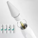 Tech-Protect Apple Pencil Stylus hegyek, fehér (4db)