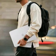   Tech-Protect Smartshell Apple Macbook Neo 13 (2026) tok, csillámos átlátszó