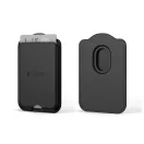 Tech-Protect CH02 mágneses kártyatartó, MagSafe, Black, fekete (3db kártyához)