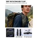 Supcase ArmorBox Samsung Galaxy S26 Ultra ütésálló tok, kijelző védelemmel, kitámasztóval, MagSafe, fekete