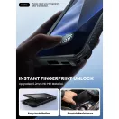 Supcase ArmorBox Samsung Galaxy S26 ütésálló tok, kijelző védelemmel, kitámasztóval, MagSafe, fekete