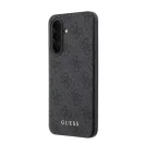 Guess PU 4G Metal Logo Samsung Galaxy A37 tok, szürke