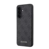 Guess PU 4G Metal Logo Samsung Galaxy A37 tok, szürke