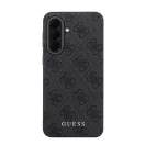 Guess PU 4G Metal Logo Samsung Galaxy A37 tok, szürke
