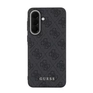   Guess PU 4G Metal Classic Logo Samsung Galaxy A57 tok, szürke