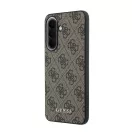 Guess PU 4G Metal Classic Logo Samsung Galaxy A57 tok, barna