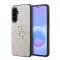 Guess PU 4G Metal Logo Samsung Galaxy A57 tok, rózsaszín