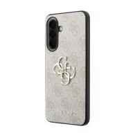 Guess PU 4G Metal Logo Samsung Galaxy A57 tok, rózsaszín