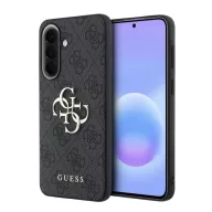 Guess PU 4G Metal Logo Samsung Galaxy A57 tok, fekete