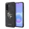 Guess PU 4G Metal Logo Samsung Galaxy A57 tok, fekete