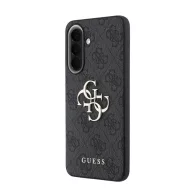 Guess PU 4G Metal Logo Samsung Galaxy A57 tok, fekete