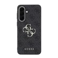 Guess PU 4G Metal Logo Samsung Galaxy A57 tok, fekete