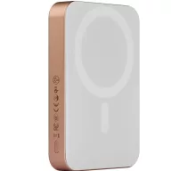   Pitaka Power bank / külső akkumulátor, MagSafe, Qi2, 10000mAh, piros-barna