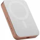 Pitaka Power bank / külső akkumulátor, MagSafe, Qi2, 10000mAh, piros-barna