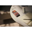 Pitaka Power bank / külső akkumulátor, MagSafe, Qi2, 10000mAh, piros-barna
