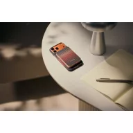   Pitaka Power bank / külső akkumulátor, MagSafe, Qi2, 10000mAh, piros-barna