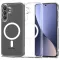 Tech-Protect Flexair Samsung Galaxy A27 hátlap tok, megerősített sarok, MagSafe, átlátszó