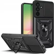   Tech-Protect Camshield Pro Samsung Galaxy A27 strapabíró tok kameravédelemmel, kitámasztóval, fekete