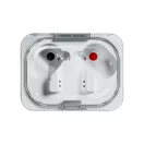 Nothing Ear (a) vezeték nélküli fülhallgató mikrofonnal, zajszűréssel, LDAC, ANC, IP54, fehér (B162)
