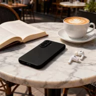   Tech-Protect Icon Samsung Galaxy A27 szilikon tok mikroszálas béléssel, fekete