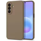 Tech-Protect Icon Samsung Galaxy A27 szilikon tok mikroszálas béléssel, barna