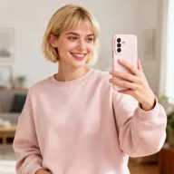   Tech-Protect Icon Samsung Galaxy A27 szilikon tok mikroszálas béléssel, rózsaszín
