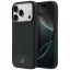 Mercedes Leather Wood Effect and Curve Apple iPhone 17 Pro Max MagSafe tok, fekete
