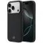 Mercedes Leather Mesh with Bow Line Apple iPhone 17 Pro MagSafe tok, fekete