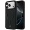 Mercedes Leather 3D Apple iPhone 17 Pro Max MagSafe tok, fekete