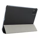 Tactical Book Tri Fold Xiaomi Pad 8 Pro / 8 / 7 Pro / Pad 7 oldalra nyíló, kitámasztható tok, fekete
