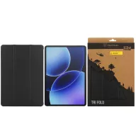   Tactical Book Tri Fold Xiaomi Pad 8 Pro / 8 / 7 Pro / Pad 7 oldalra nyíló, kitámasztható tok, fekete