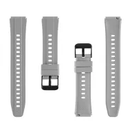   Tactical Quick Release 18mm szilikon szíj, gyors kioldás, szürke
