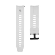   Tactical Quick Release 24mm szilikon szíj, gyors kioldás, fehér