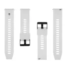 Tactical Quick Release 24mm szilikon szíj, gyors kioldás, fehér