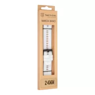   Tactical Quick Release 24mm szilikon szíj, gyors kioldás, fehér