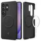 Spigen Airskin Aramid Mag Samsung Galaxy S26 Ultra tok, MagSafe, Aramid, fekete