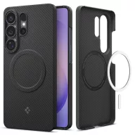   Spigen Airskin Aramid Mag Samsung Galaxy S26 Ultra tok, MagSafe, Aramid, fekete