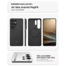 Spigen Airskin Aramid Mag Samsung Galaxy S26 Ultra tok, MagSafe, Aramid, fekete