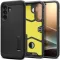 Spigen Tough Armor Samsung Galaxy A37 tok, Metal Slate, fekete