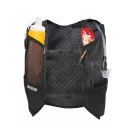 Spigen A721 Dynamic Shield futómellény futáshoz / túrázáshoz, telefon-és kulacstartó résszel + 500ml kulacs, fekete (L-XL)