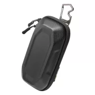   Spigen Lock Fit LF520 szemüveg tartó tok / táska, fém cipzárral, merev strapabíró kialakítással, üveg nyitóval, fekete