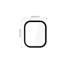 Tech-Protect Glass Flex+ Xiaomi Redmi Watch 6 kijelzővédő fólia, fekete (2db)