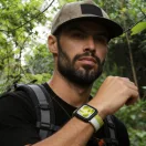 Tech-Protect Defense Huawei Watch Fit 5 tok, kijelzővédő felülettel, fekete