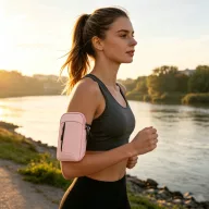   Tech-Protect M6 univerzális tartó / táska, futáshoz / sportoláshoz / túrázáshoz, rózsaszín