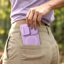 Tech-Protect Kevlar Aura Samsung Galaxy A57 MagSafe tok kameravédelemmel, kitámasztóval, lila